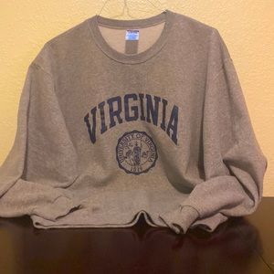 Vintage UVA Crewneck Sweatshirt Size Large